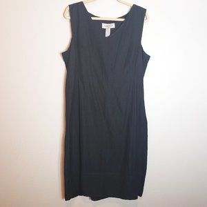 *10/$25* Joneswear Sport Little Black Dress Linen